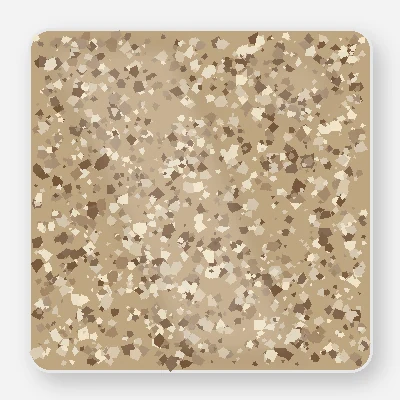 Desert Sand flake epoxy garage floor swatch