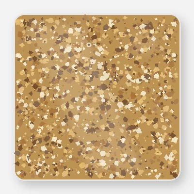 Sahara Tan flake epoxy garage floor swatch