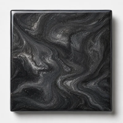 Charcoal Metallic metallic epoxy garage floor swatch