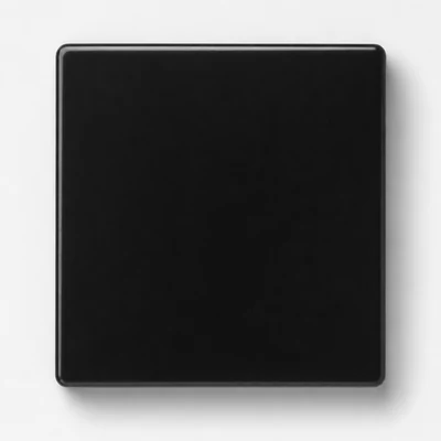 Tuxedo Black solid color epoxy garage floor swatch